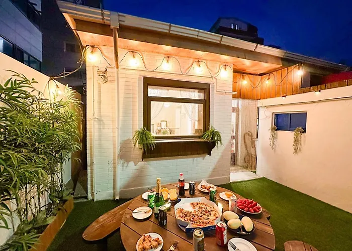Yunseul- Garden House In The With Korean Beauty Seoul